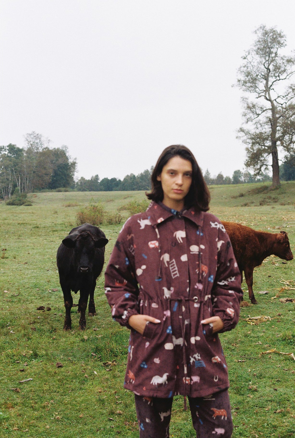 CHAQUETA ELCIRA ANIMALES CAFE