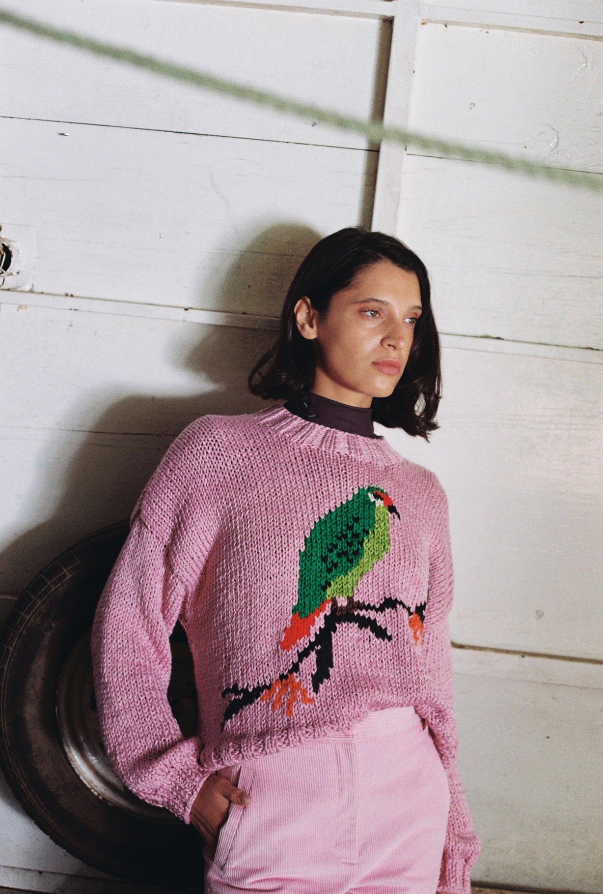 SWEATER CHOROY ROSA