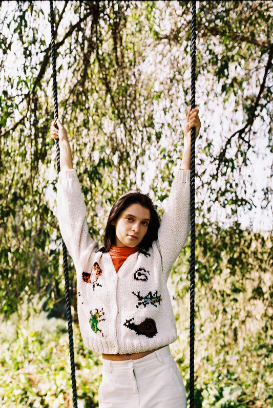 CHALECO BICHOS CRUDO