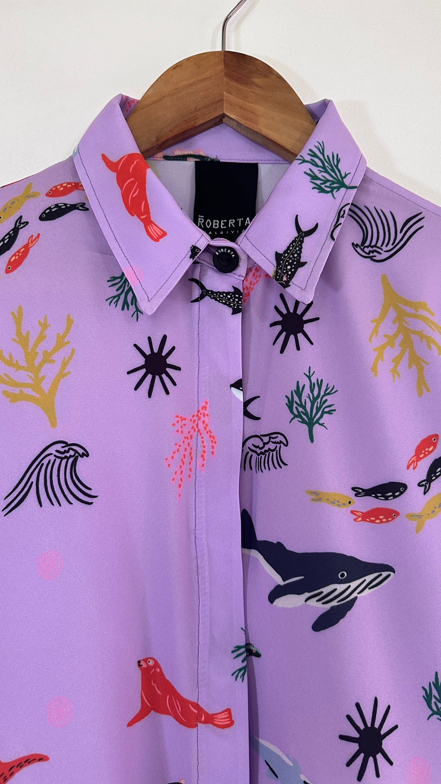 CAMISA BOTONERA MARINO LILA
