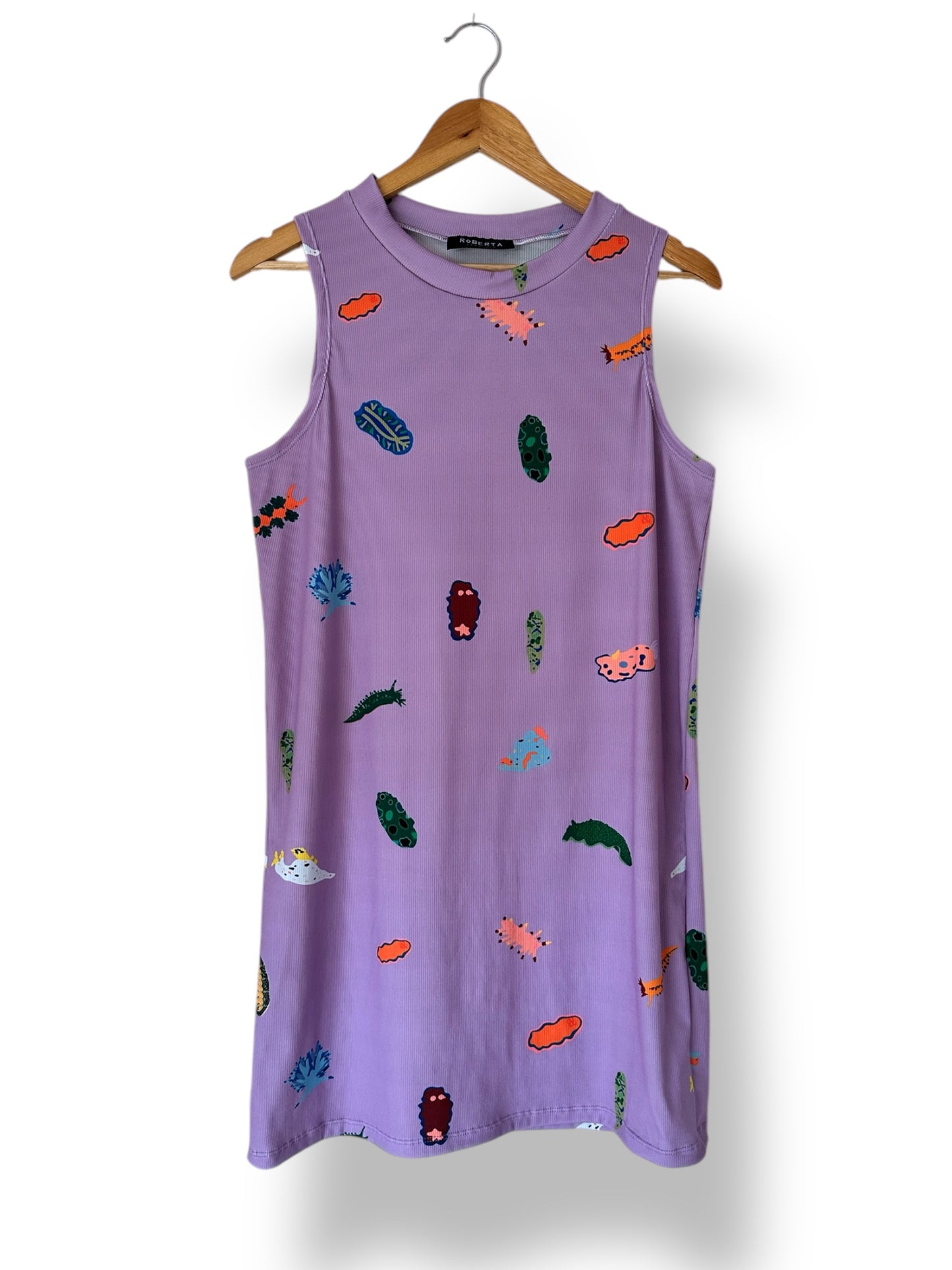 VESTIDO SUD CORTO NUDIBRANQUEOS LILA