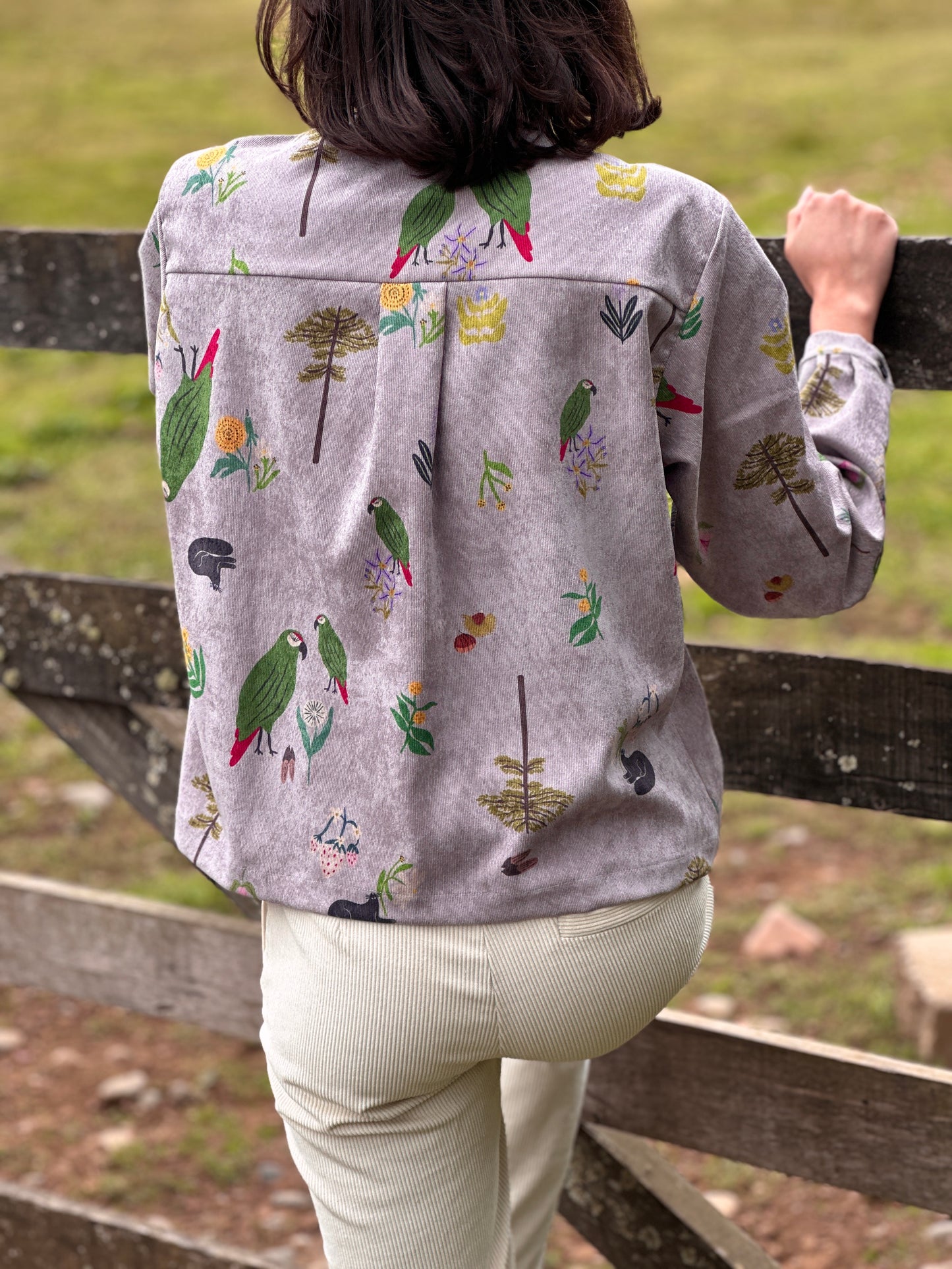 CAMISA DORA COTELE CHOROY MALVA