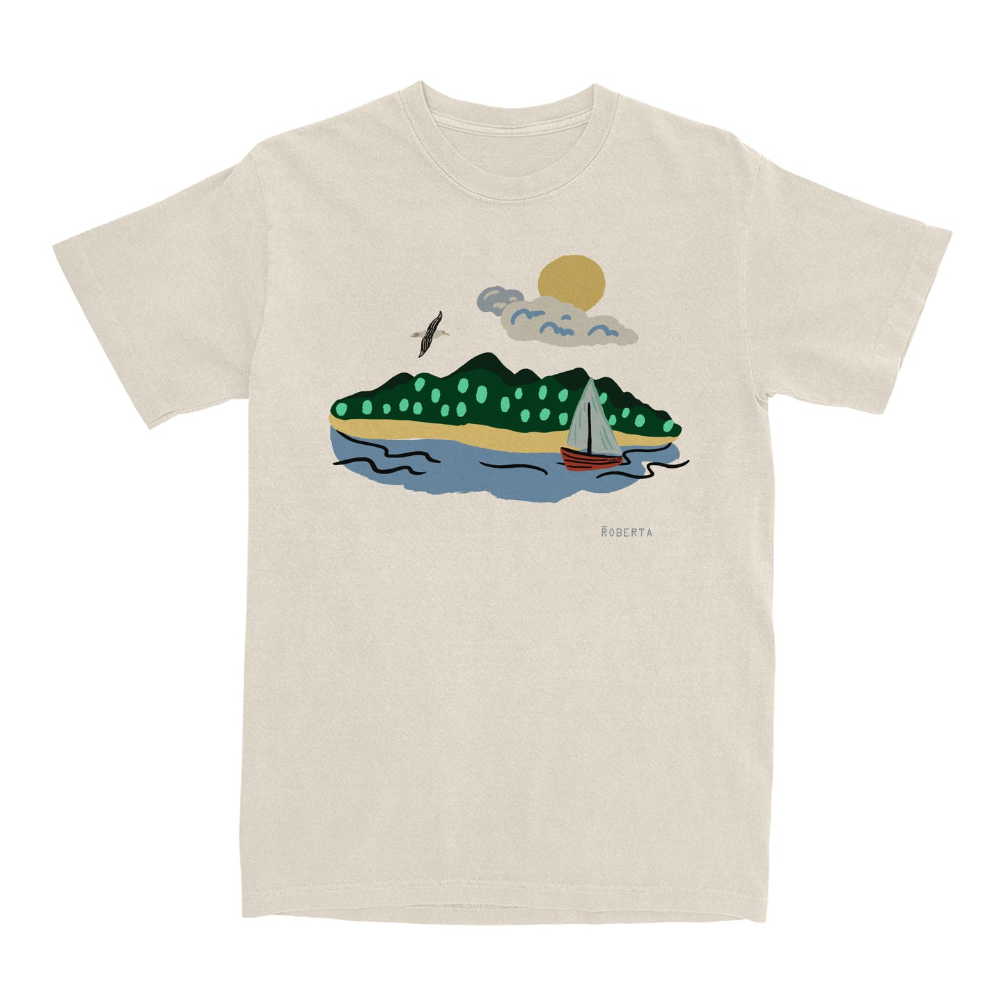 POLERA UNISEX MANCERA NATURAL