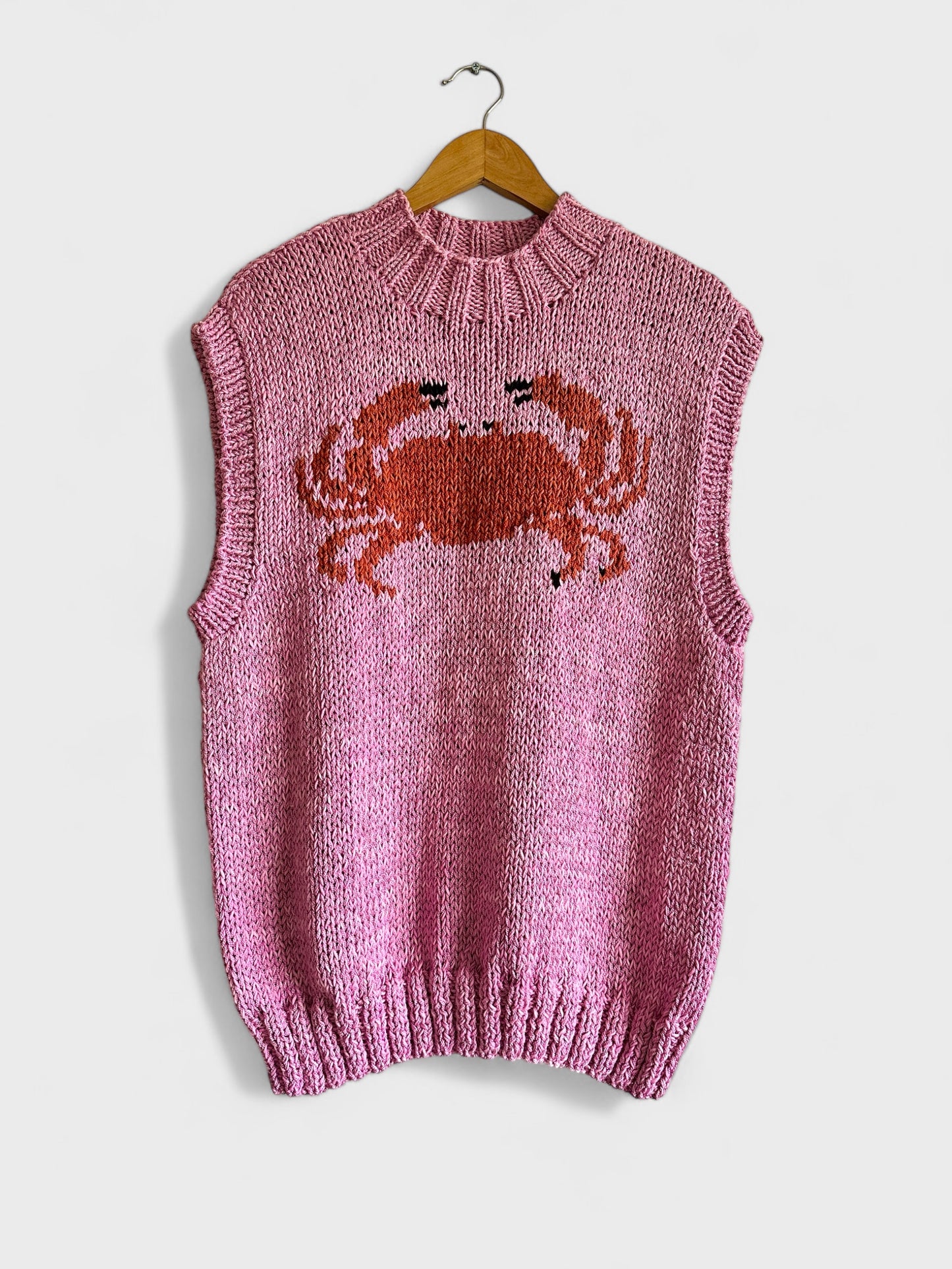 SWEATER SIN MANGAS JAIBA ROSA