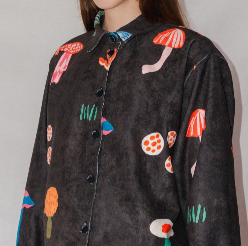 CAMISA DORA COTELE HONGOS