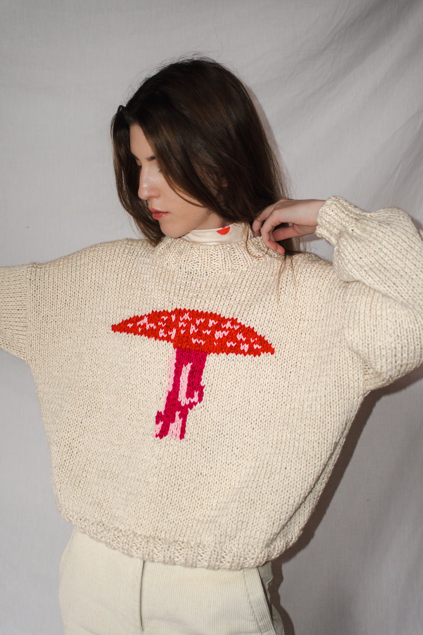 SWEATER AMANITA CRUDO
