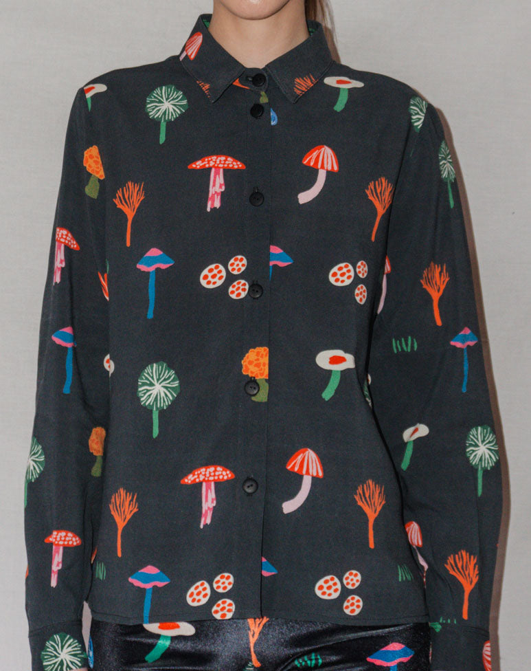 CAMISA BOTONERA CORTA HONGOS MINI