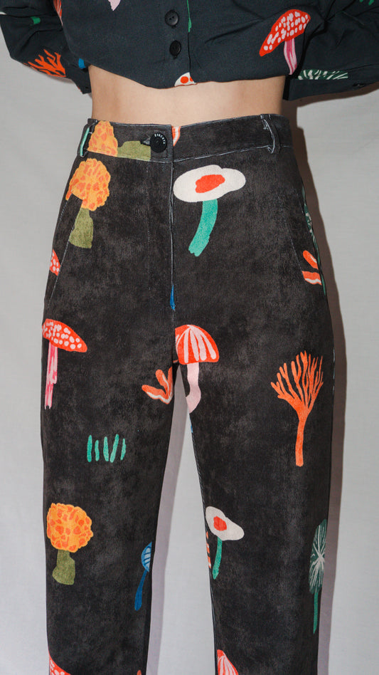 PANTALON RECTO COTELE HONGOS