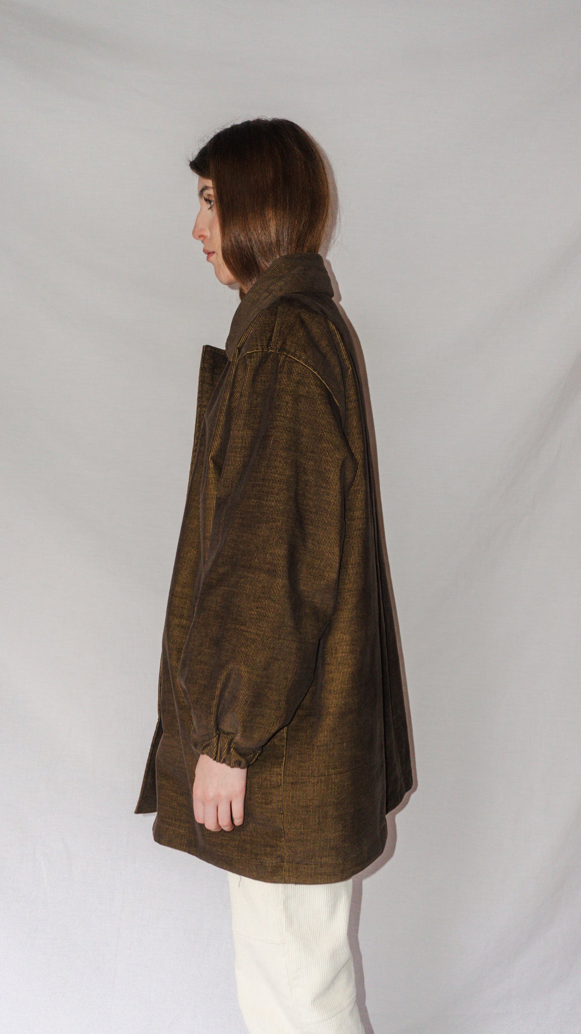 CHAQUETA ELENA COTELE LARGO MEDIO