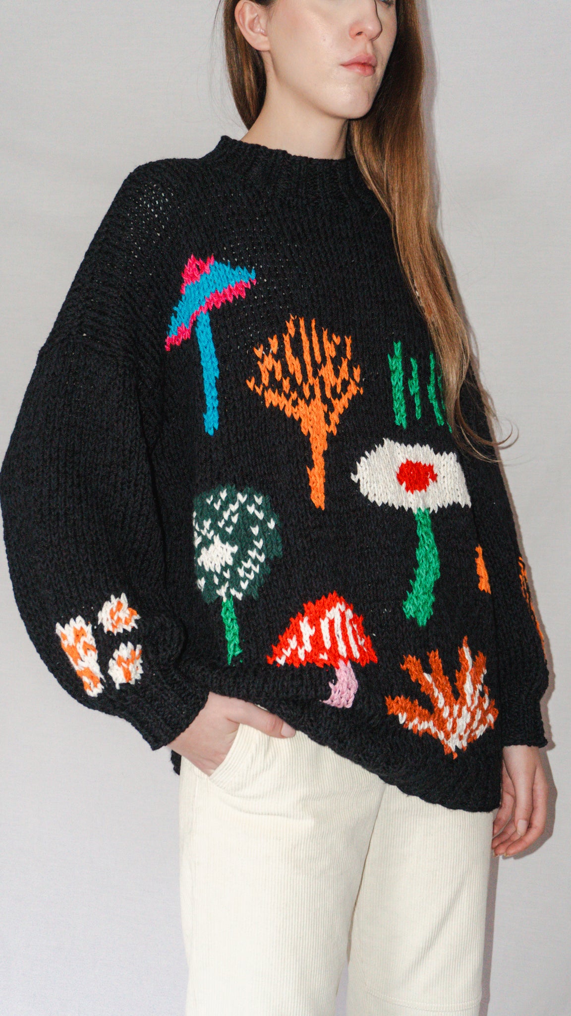 SWEATER MANGA LARGA MULTIFUNGI