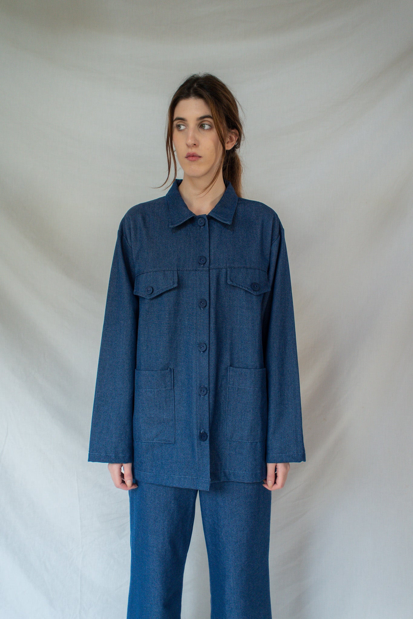 CHAQUETA POOL DENIM