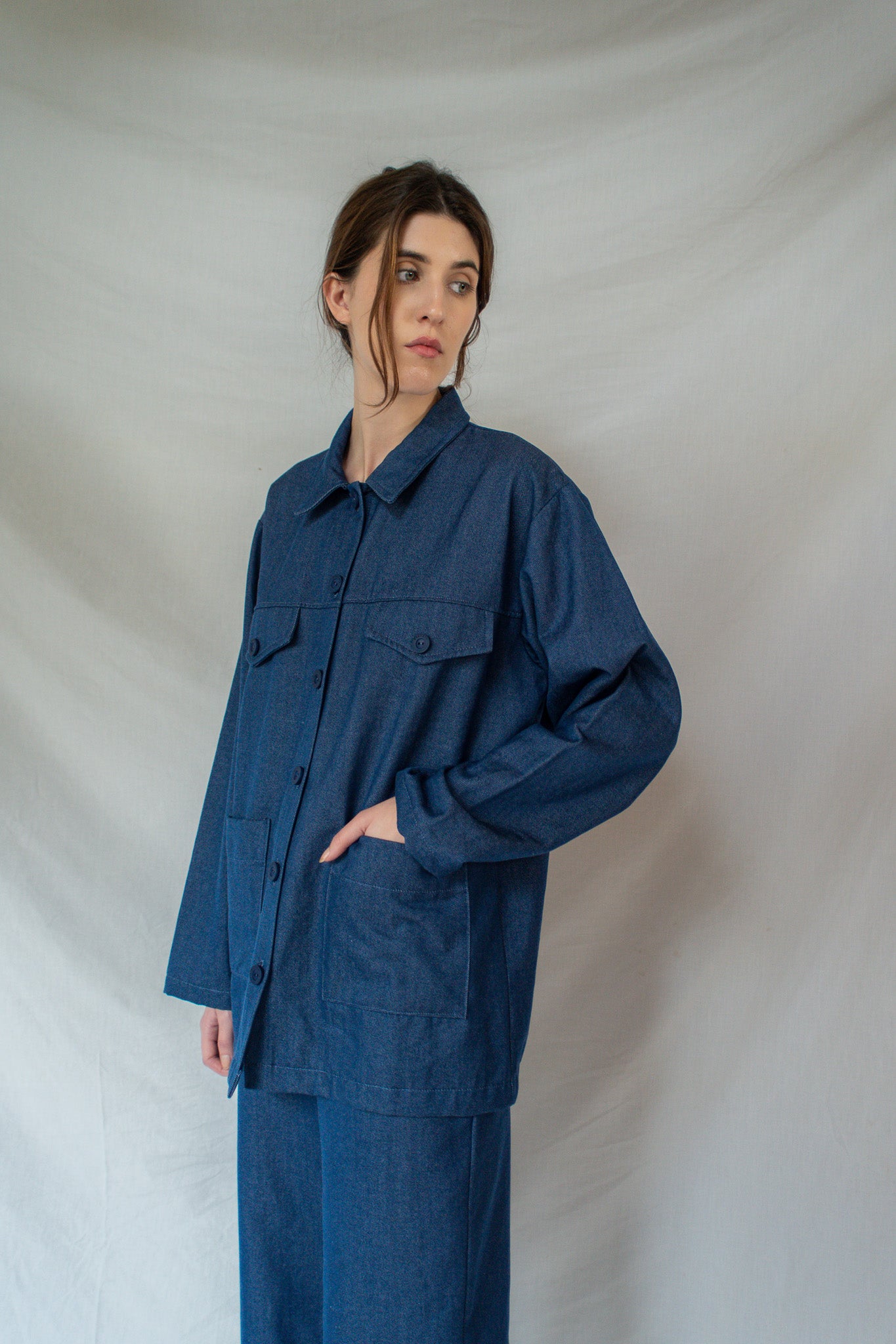 CHAQUETA POOL DENIM