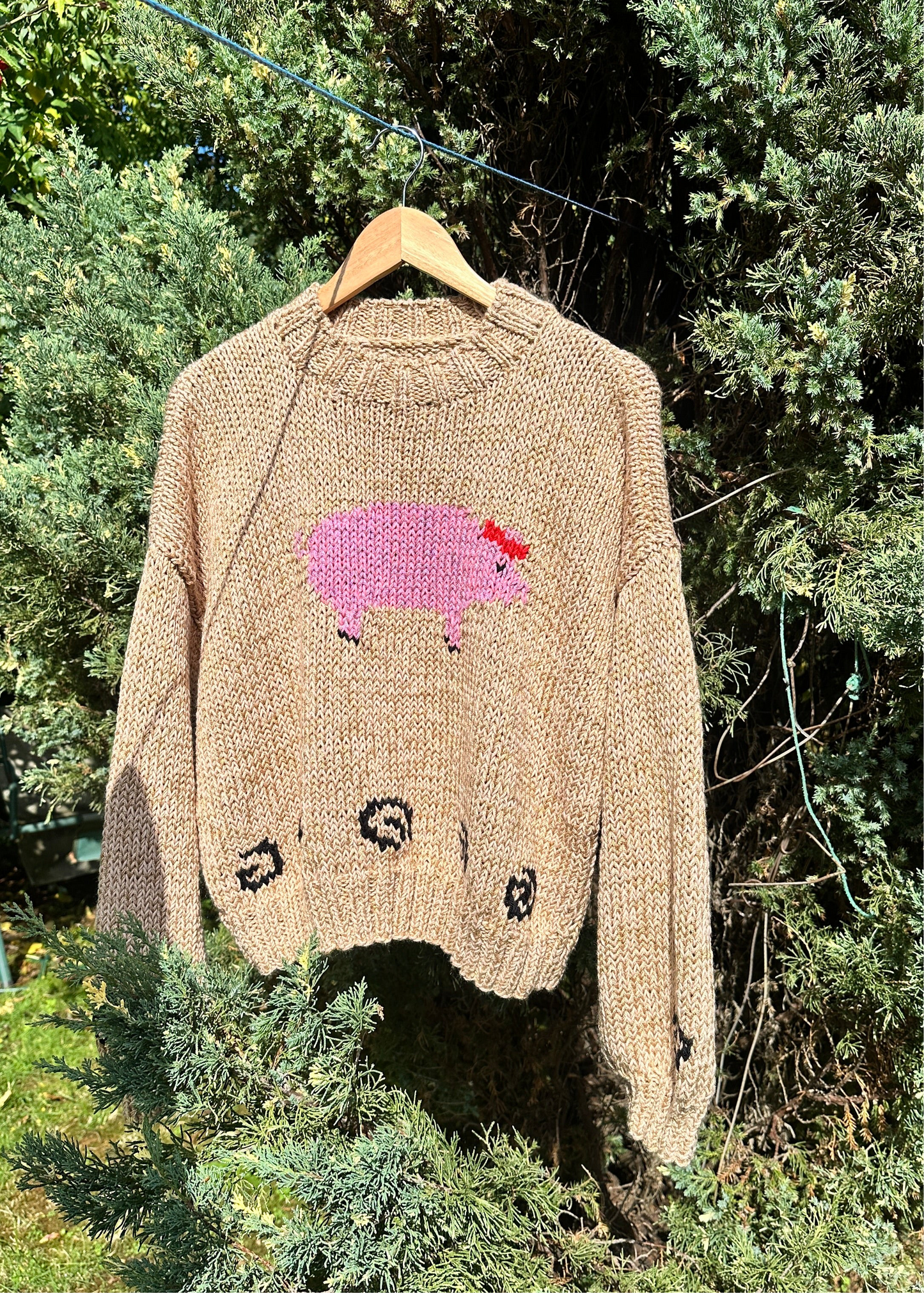 SWEATER CHANCHA BEIGE