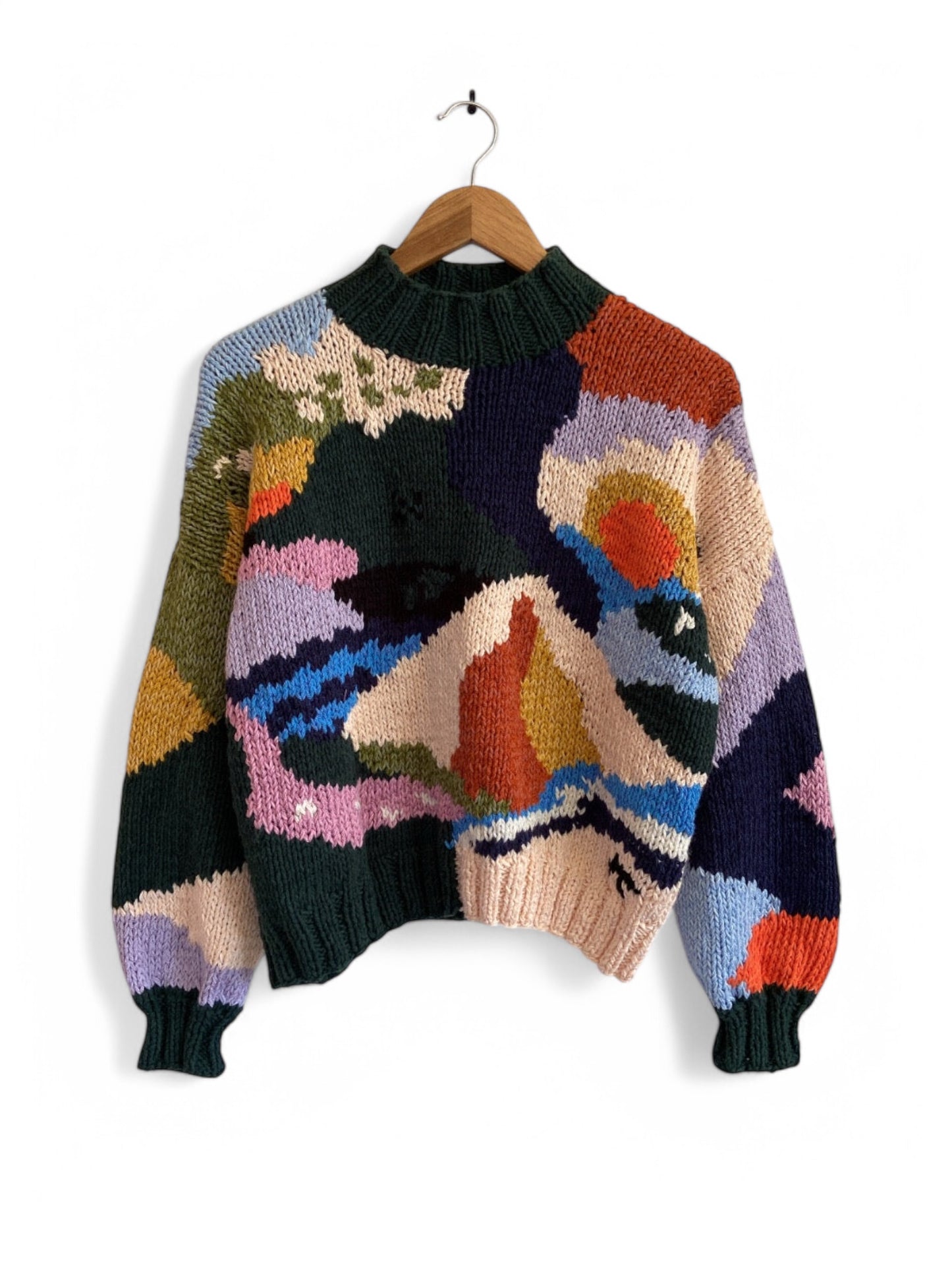 SWEATER VOLCAN COLORES OPACOS