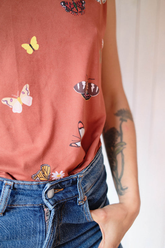 TOP MIRLO MARIPOSAS MANJAR