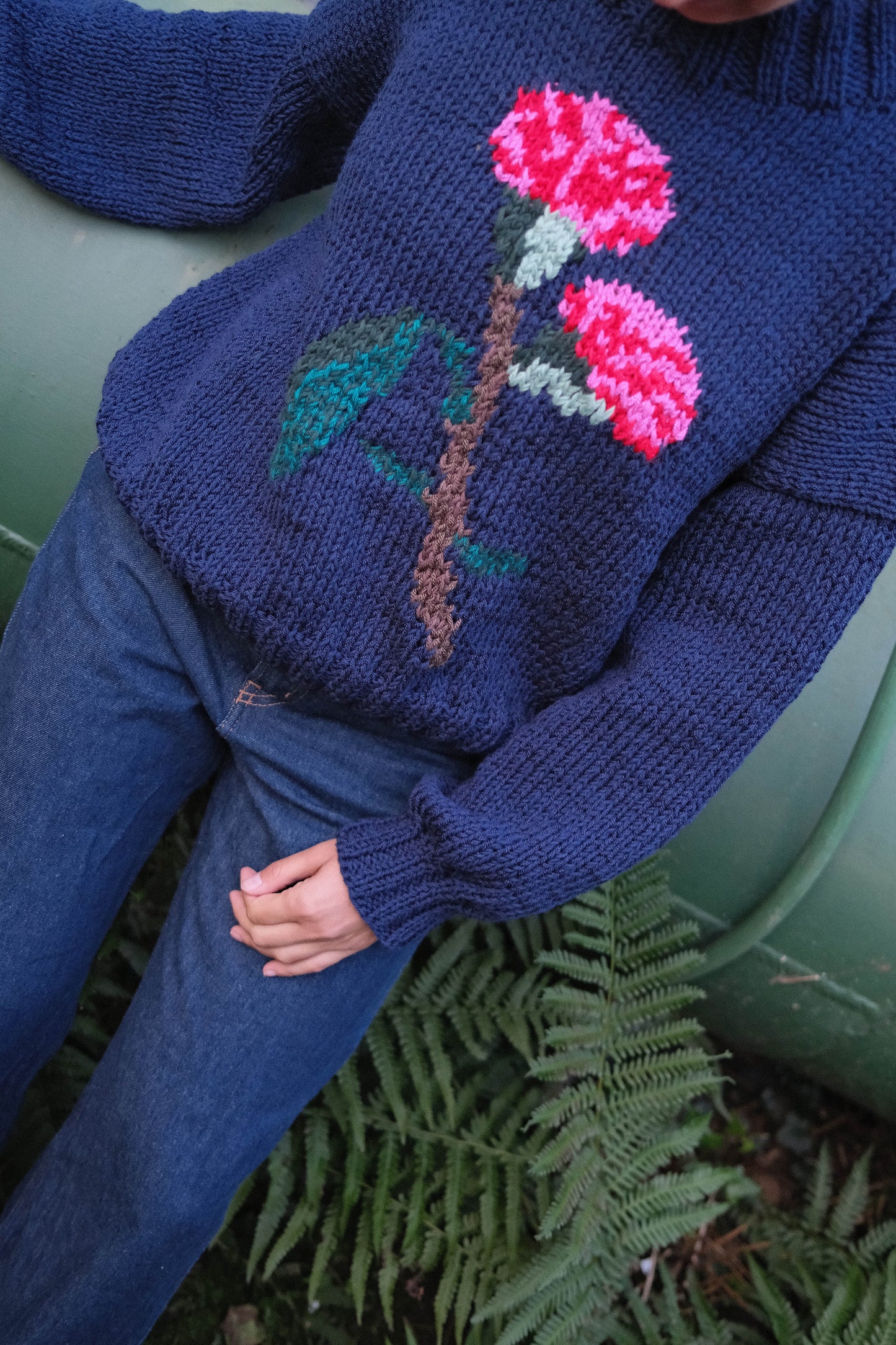 SWEATER CLAVELIN AZUL