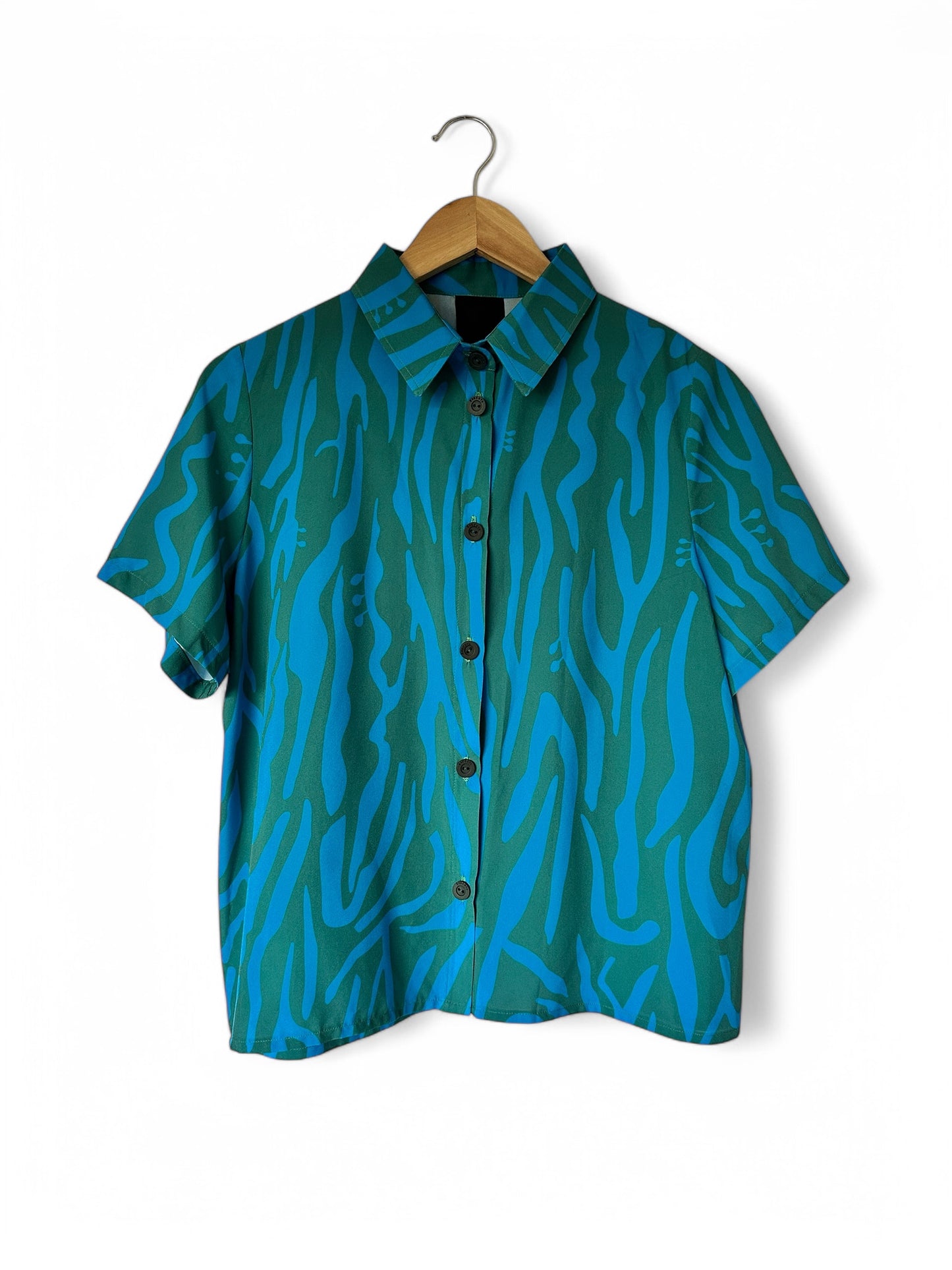 CAMISA BOTONERA CORTA ALGAS