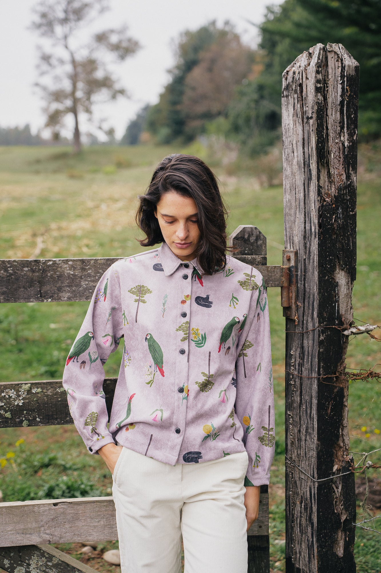 CAMISA DORA COTELE CHOROY MALVA