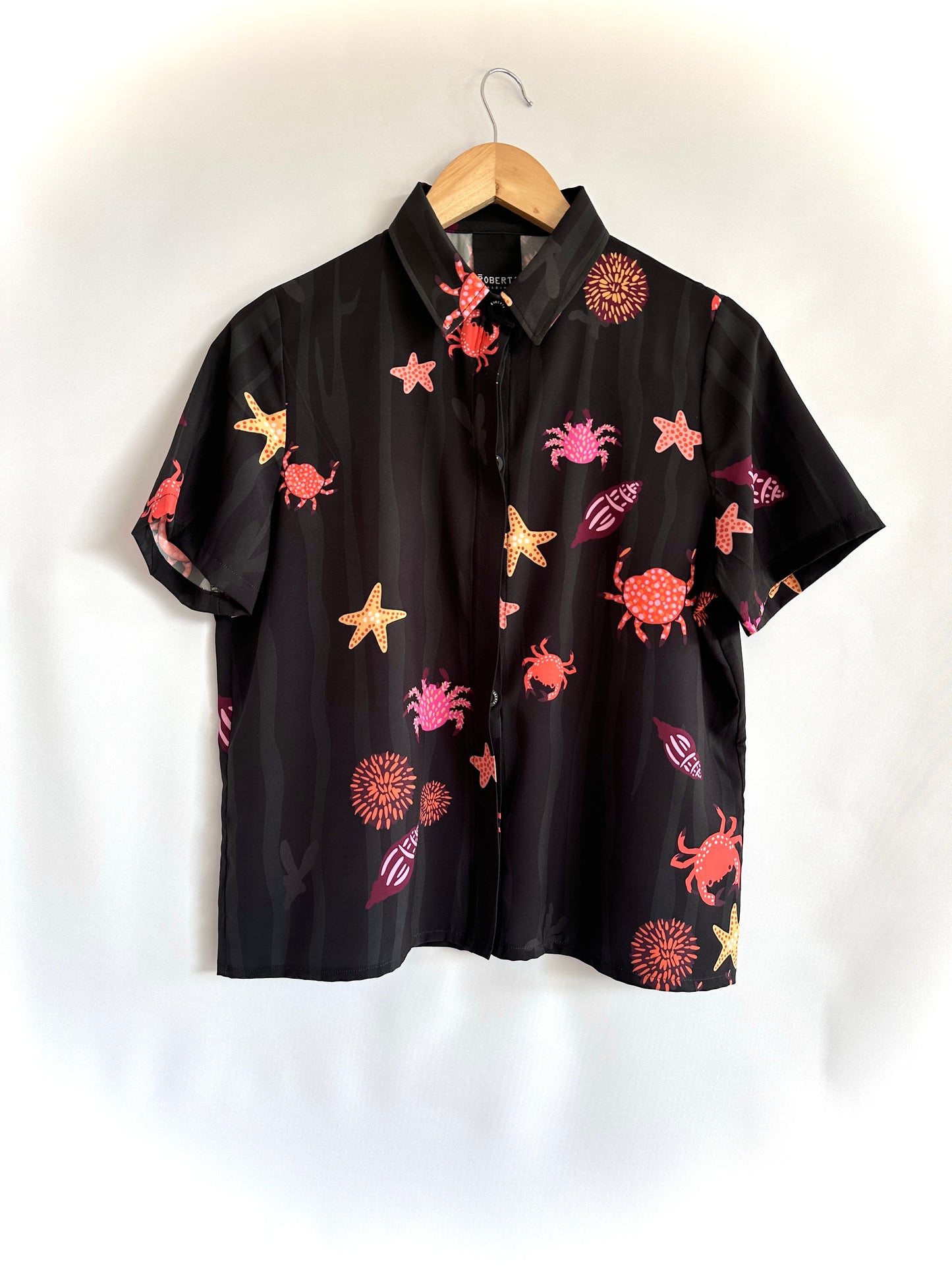 CAMISA BOTONERA CORTA CANGREJOS