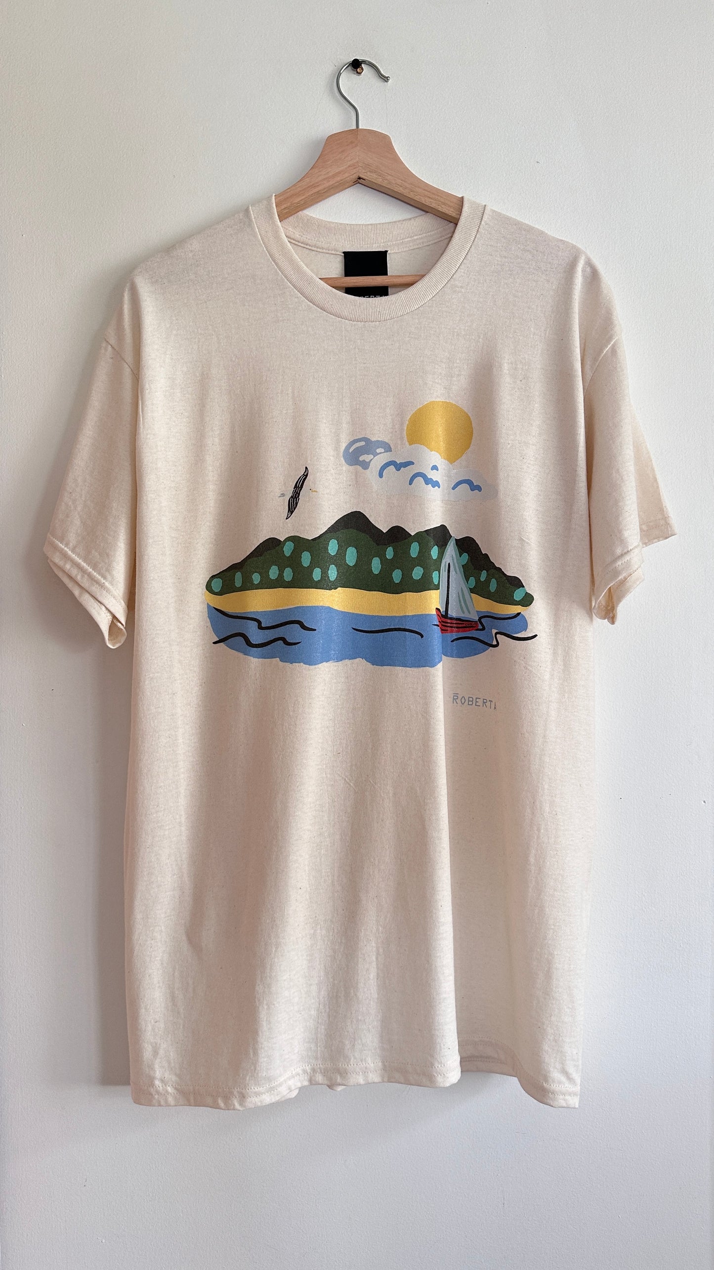 POLERA UNISEX MANCERA NATURAL