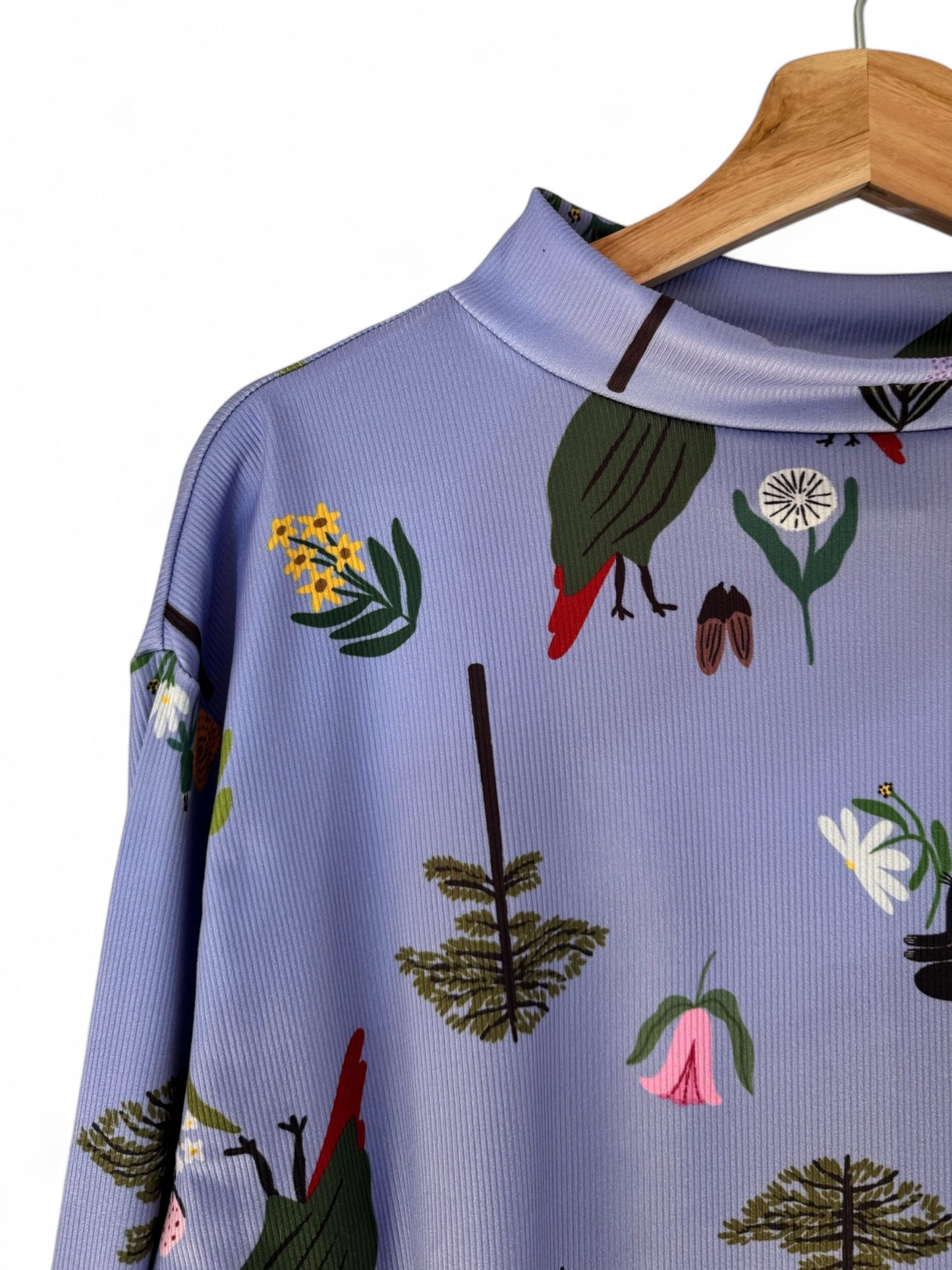 POLERA TORTUGA CHOROY LILA