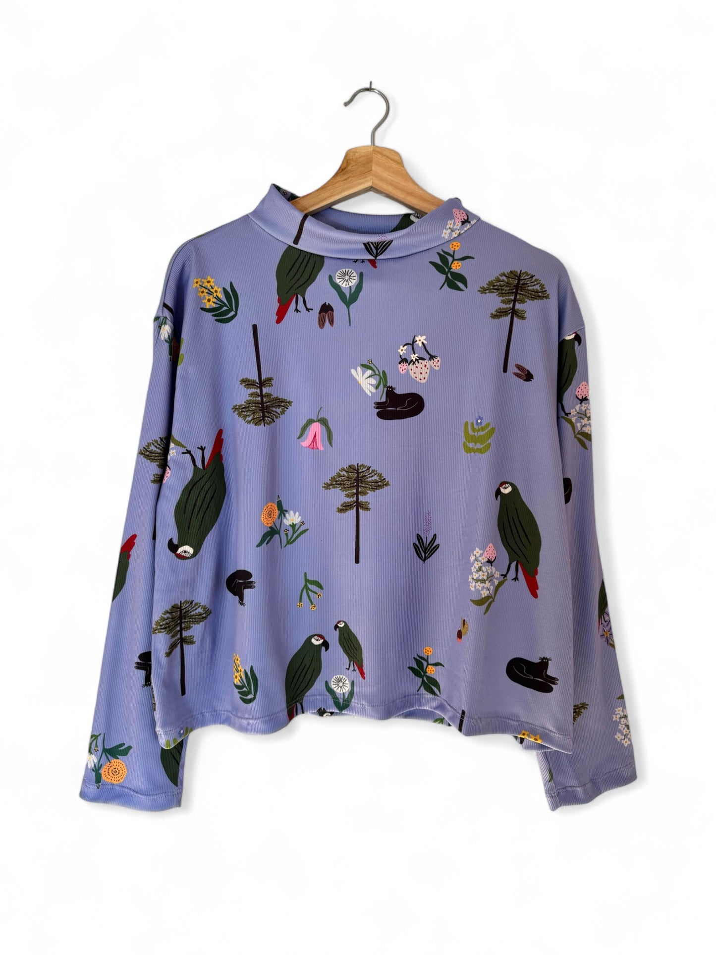 POLERA TORTUGA CHOROY LILA