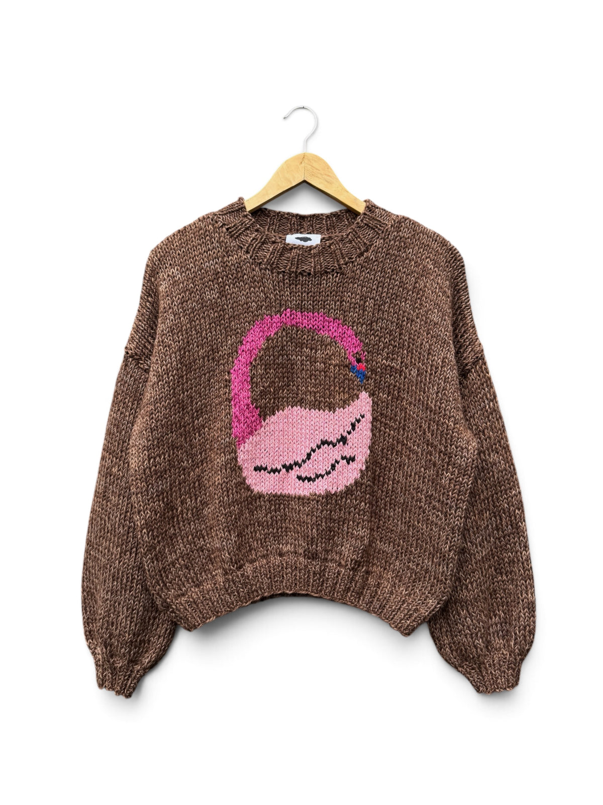 SWEATER CISNE ROSA