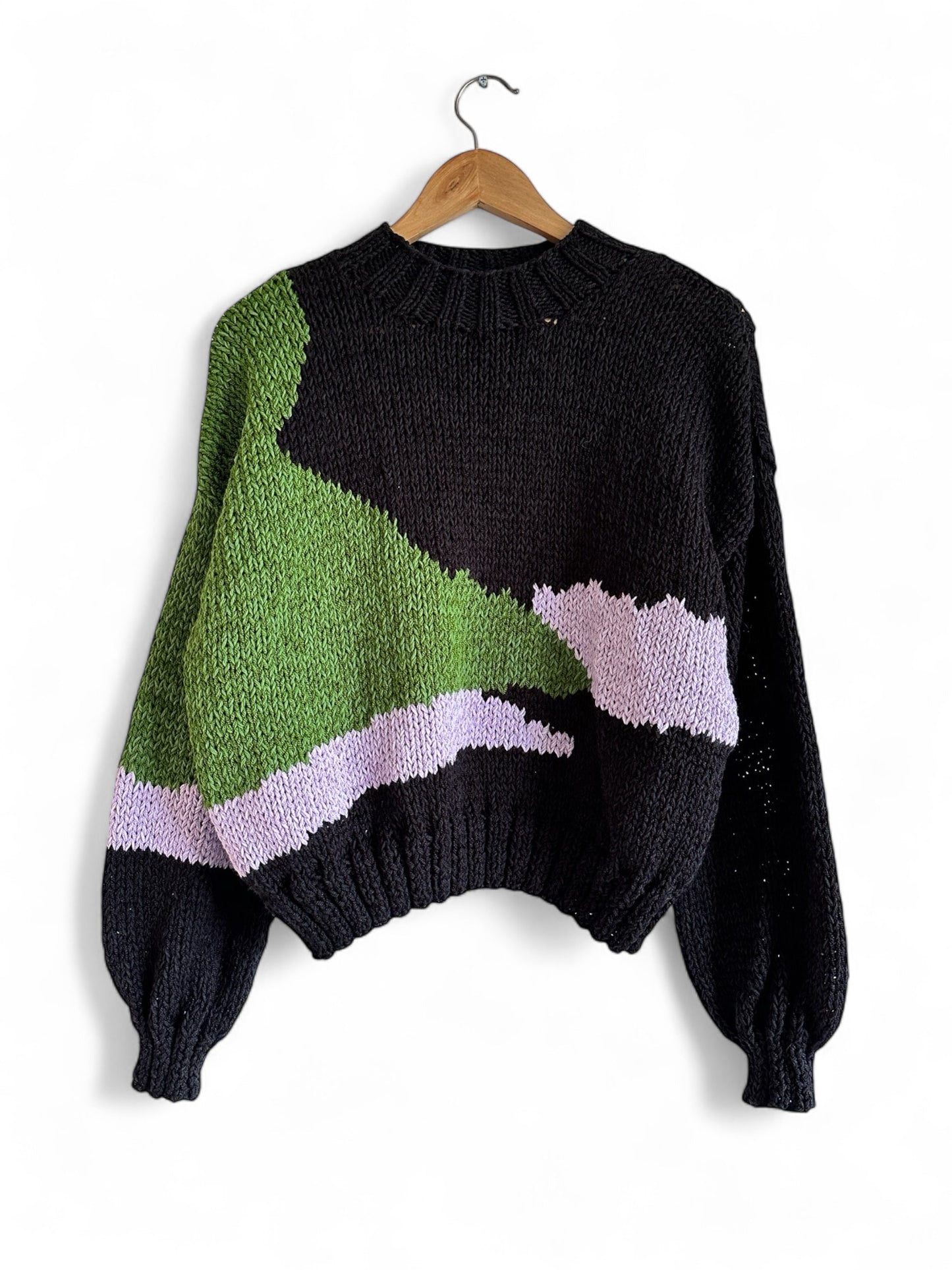 SWEATER LAGUNA VERDE LILA