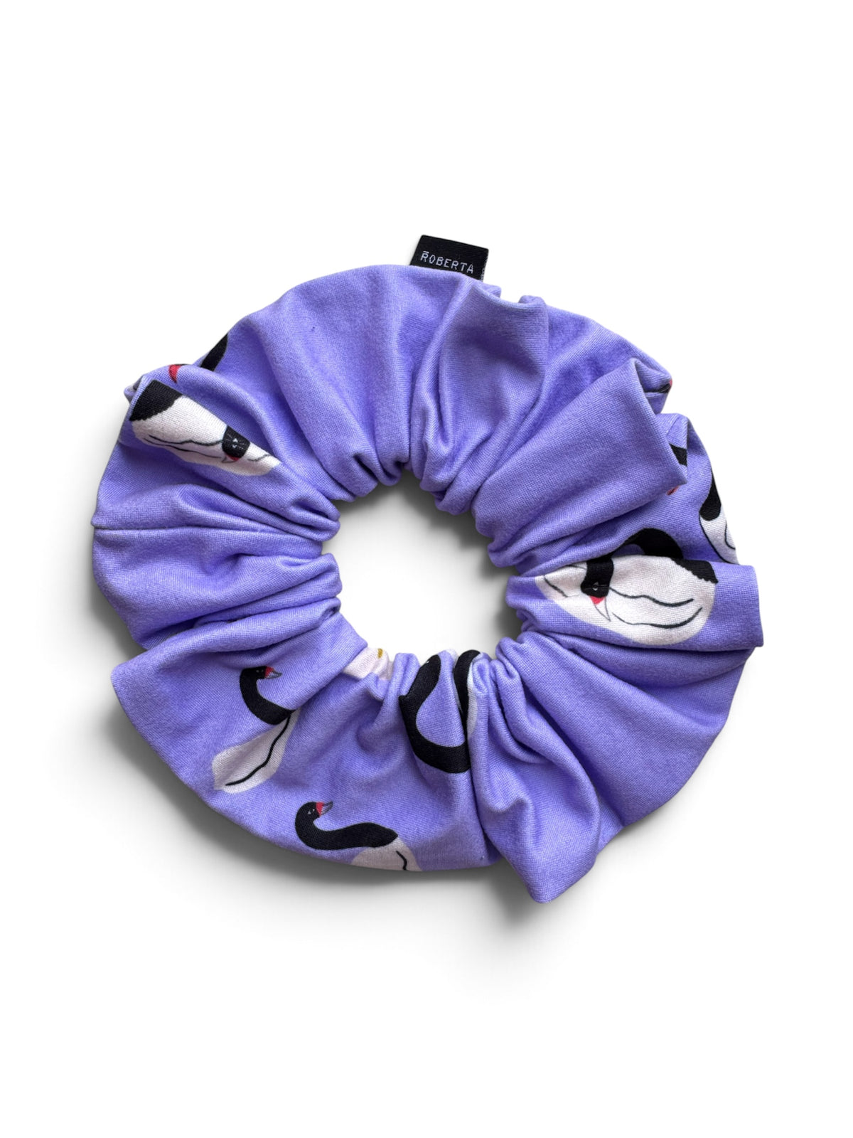 SCRUNCHIE BANDADA MALVA