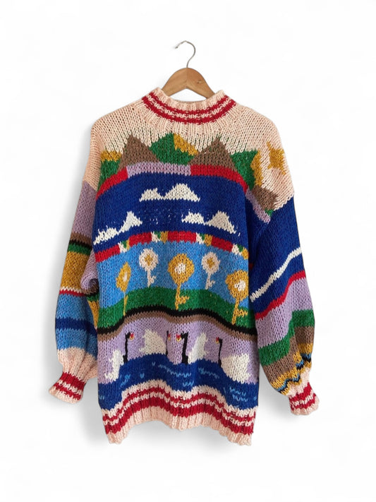 SWEATER HUMEDAL LARGO