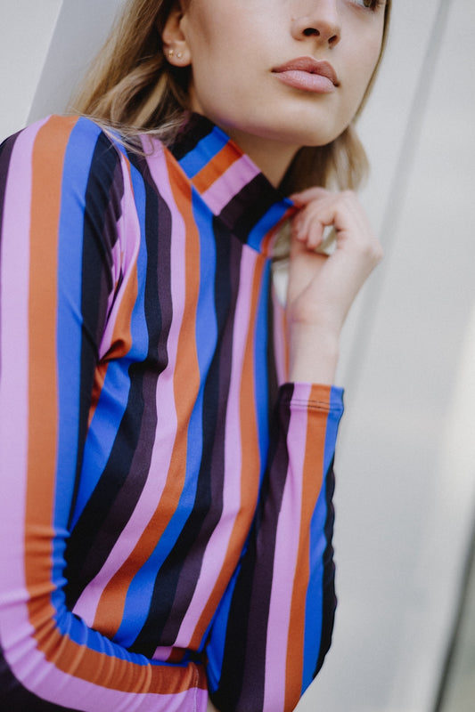 BEATLE RAYAS AZUL CARAMELO