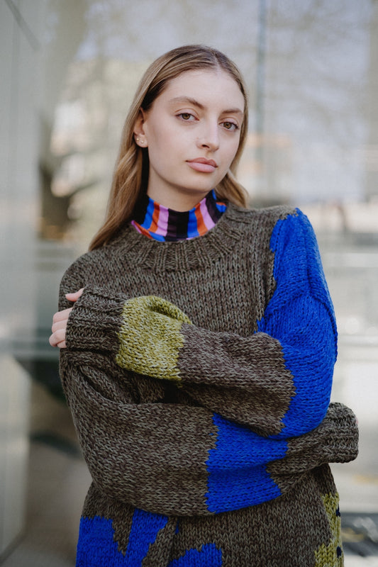 SWEATER PAISAJE MUSGO