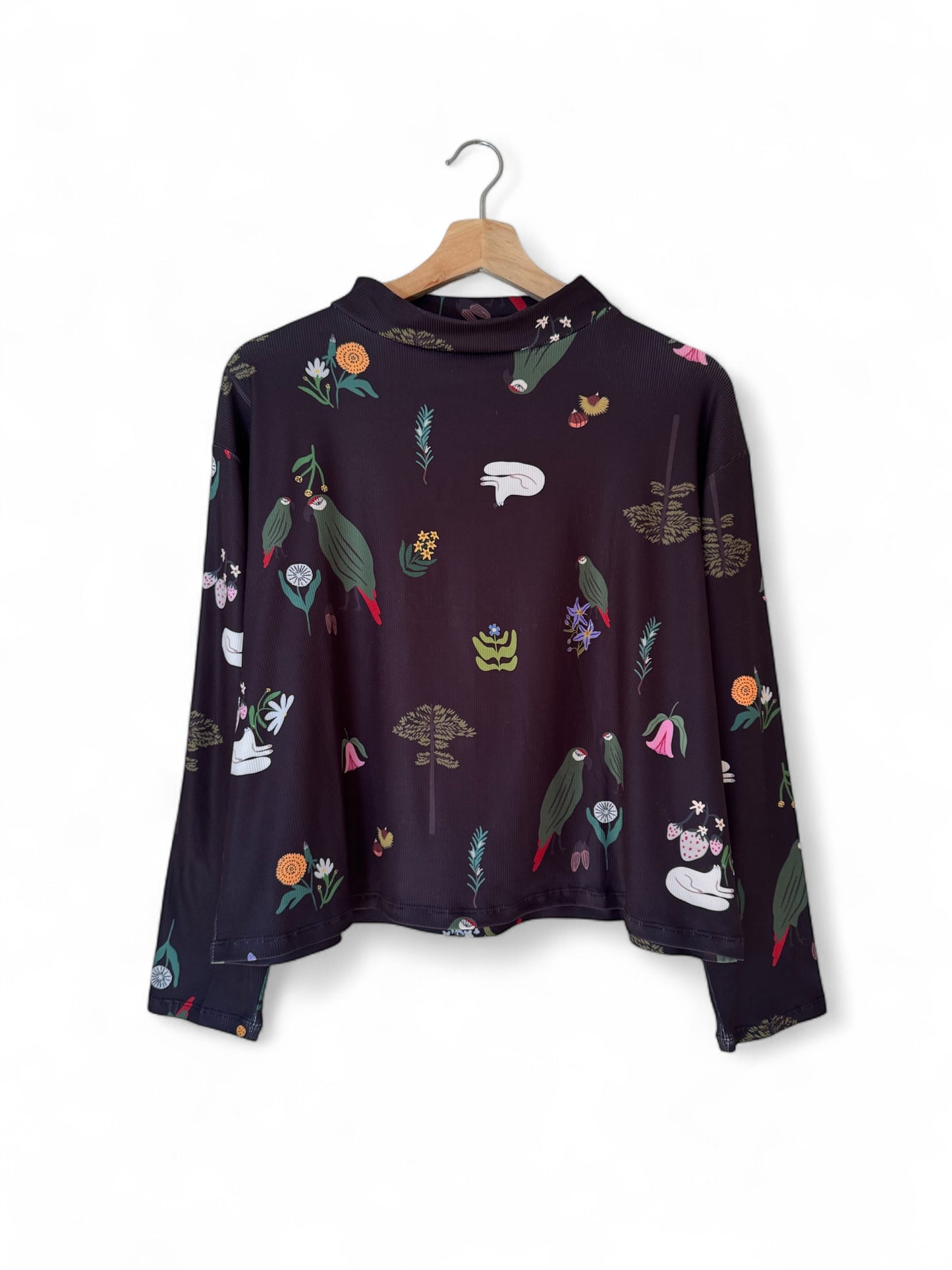 POLERA TORTUGA CHOROY NEGRO