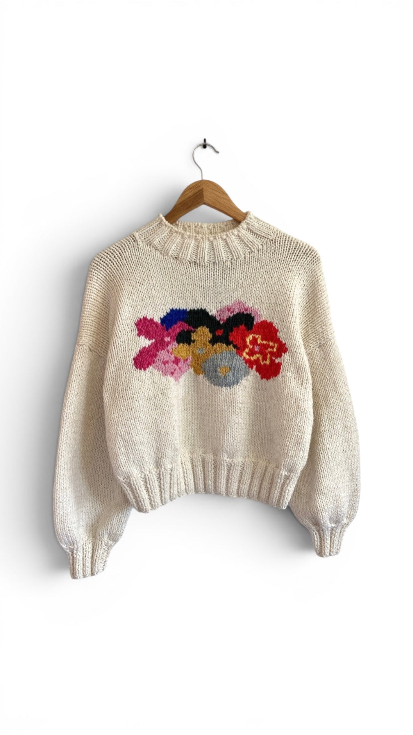 SWEATER FLORES