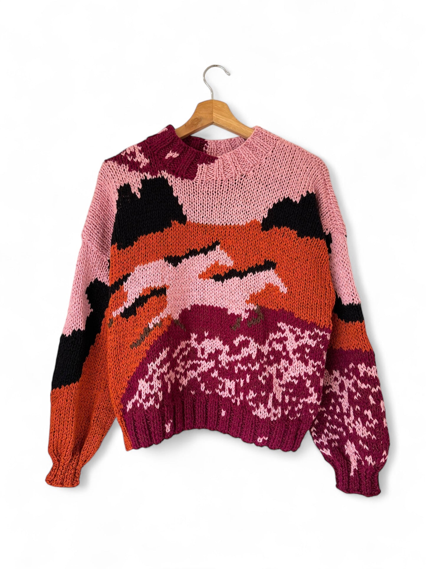 SWEATER CABALLOS ATARDECER
