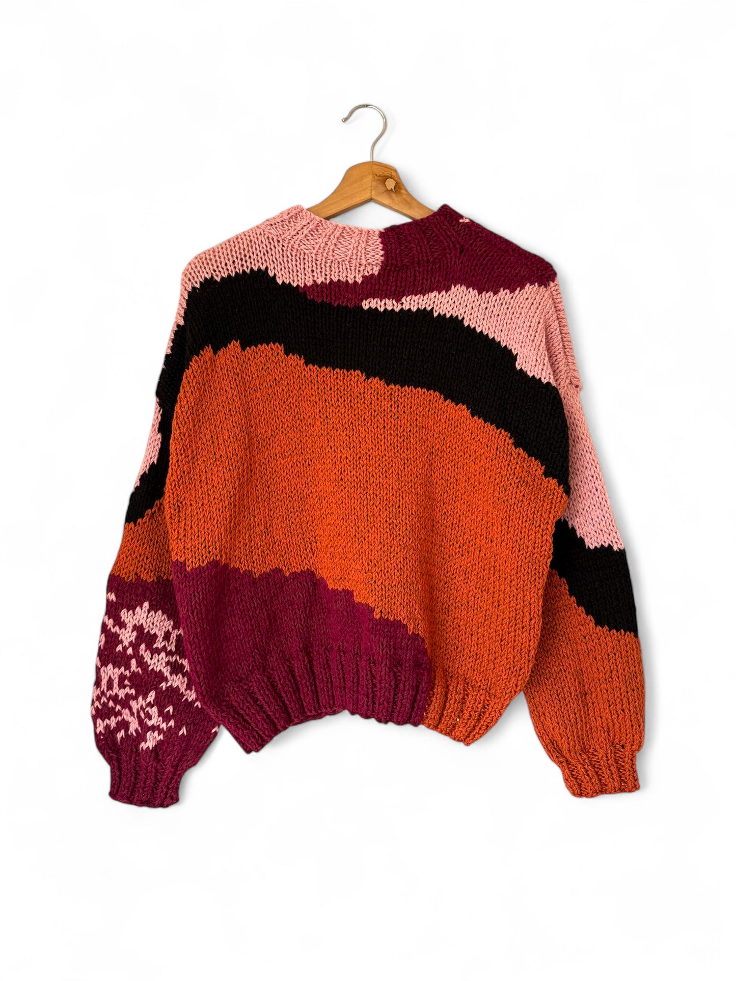 SWEATER CABALLOS ATARDECER