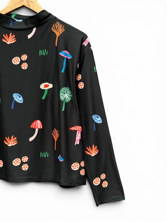 POLERA TORTUGA HONGOS