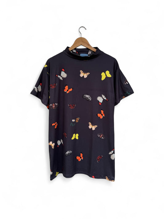 VESTIDO TORTUGA MARIPOSAS GRAFITO