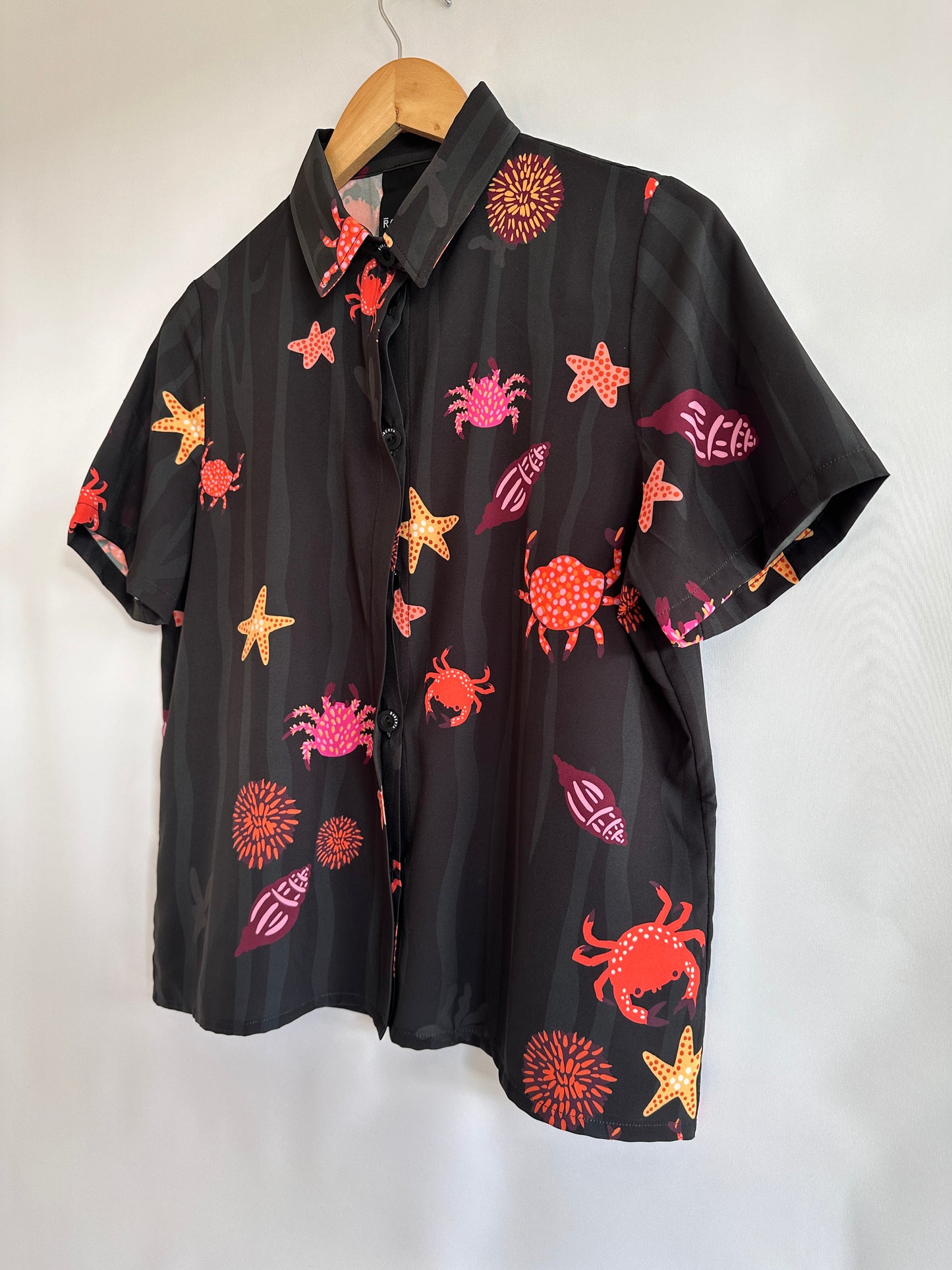 CAMISA BOTONERA CORTA CANGREJOS