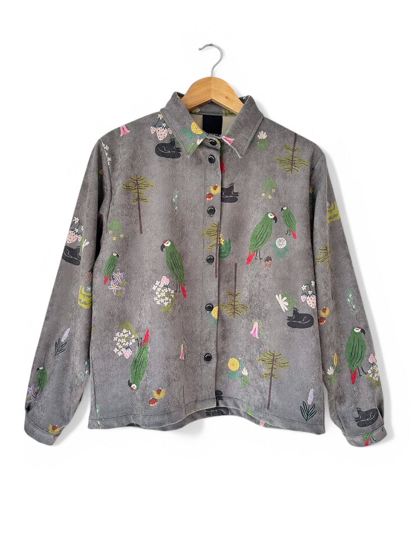 CAMISA DORA COTELE CHOROY GRIS