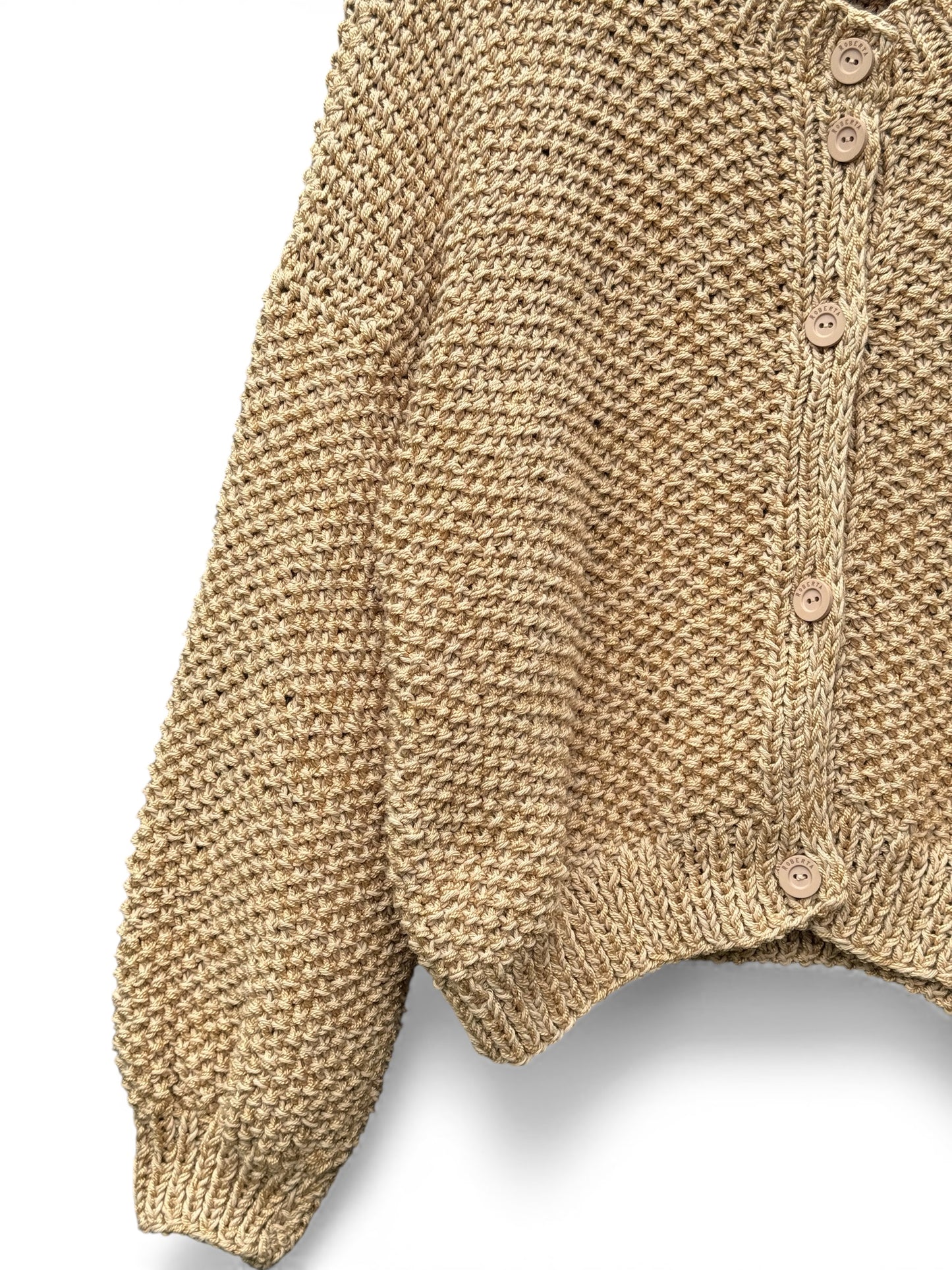 MOMA CORTO ABIERTO CUELLO REDONDO BEIGE