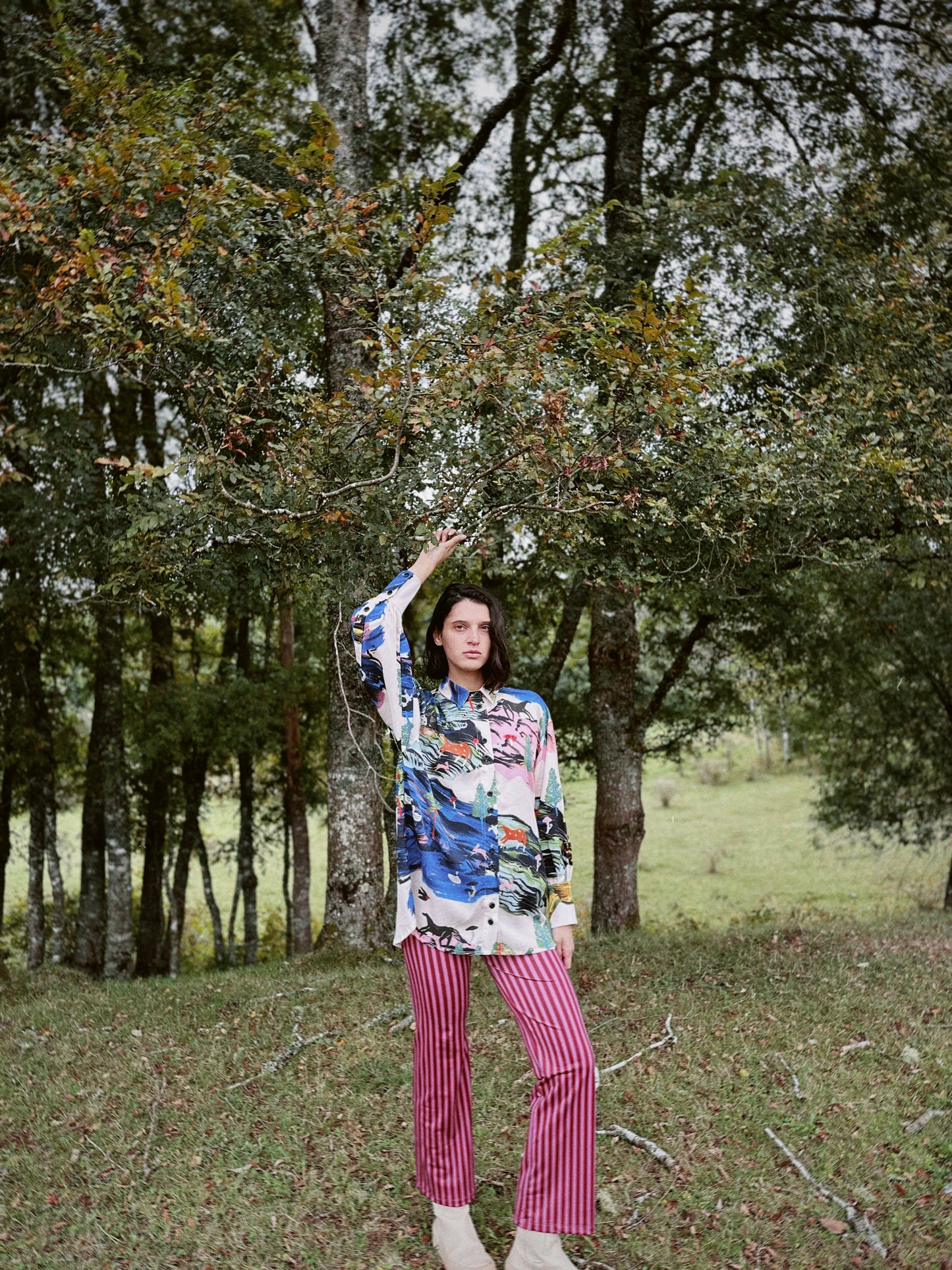 CAMISA GLOBO PAISAJE DIA