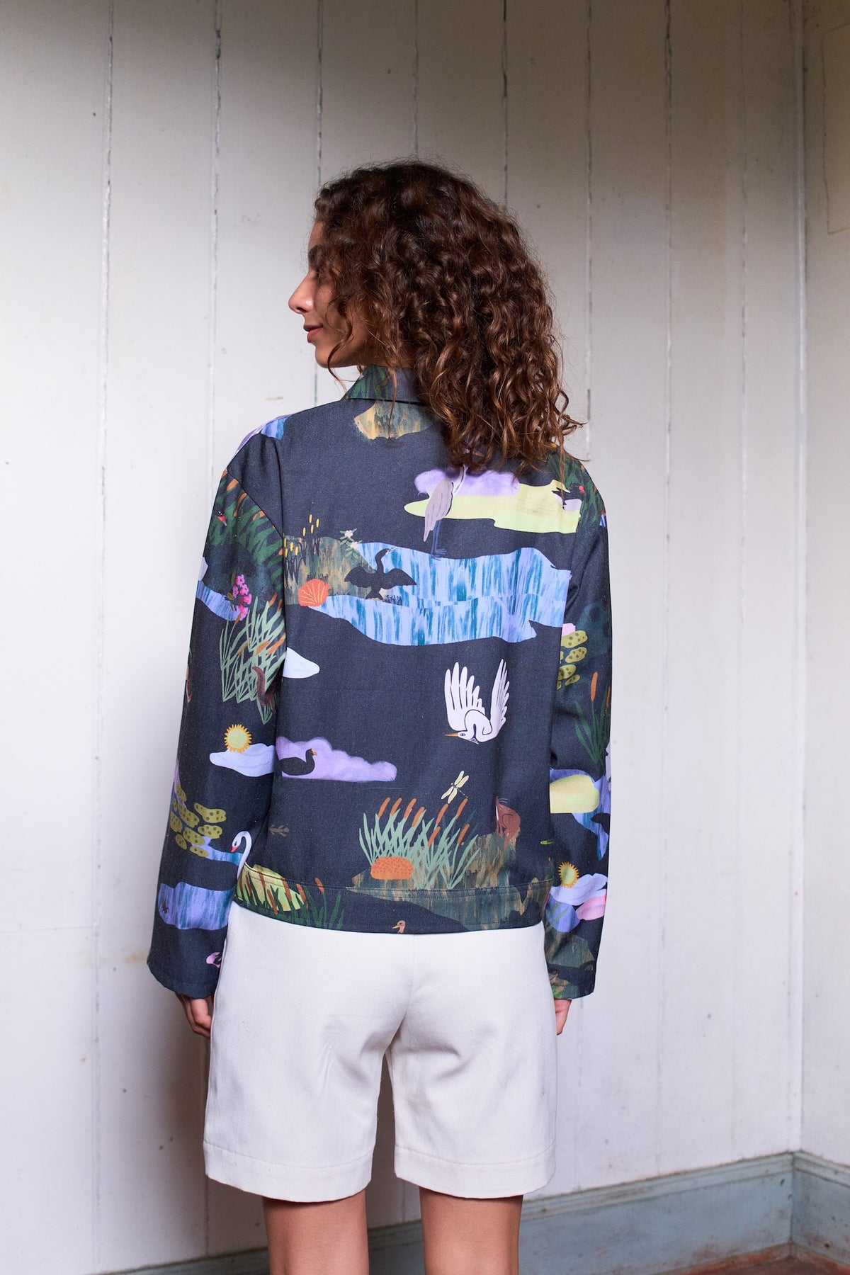 CHAQUETA POOL HUMEDAL NOCHE