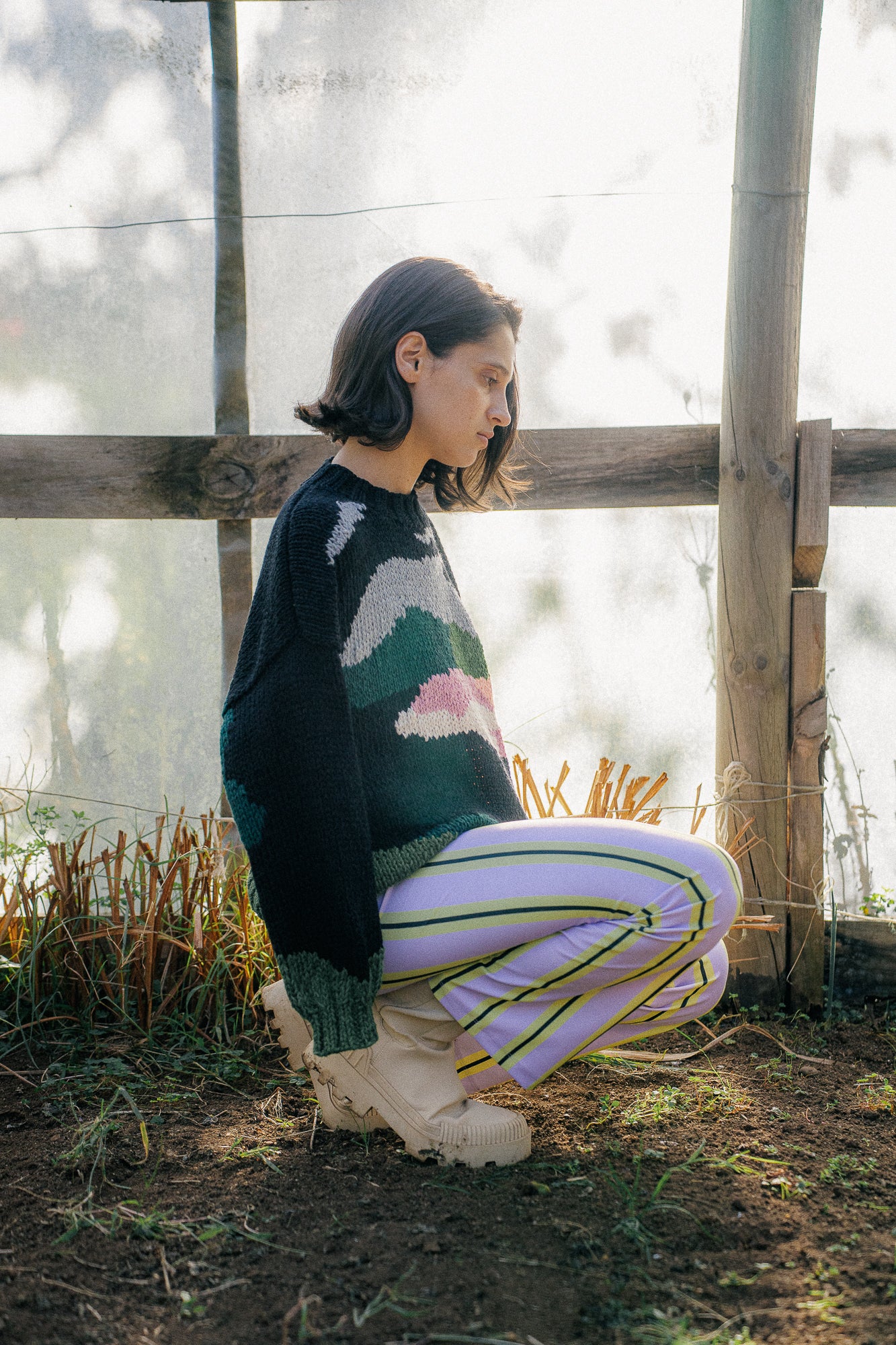 SWEATER PAISAJE DAMASCO