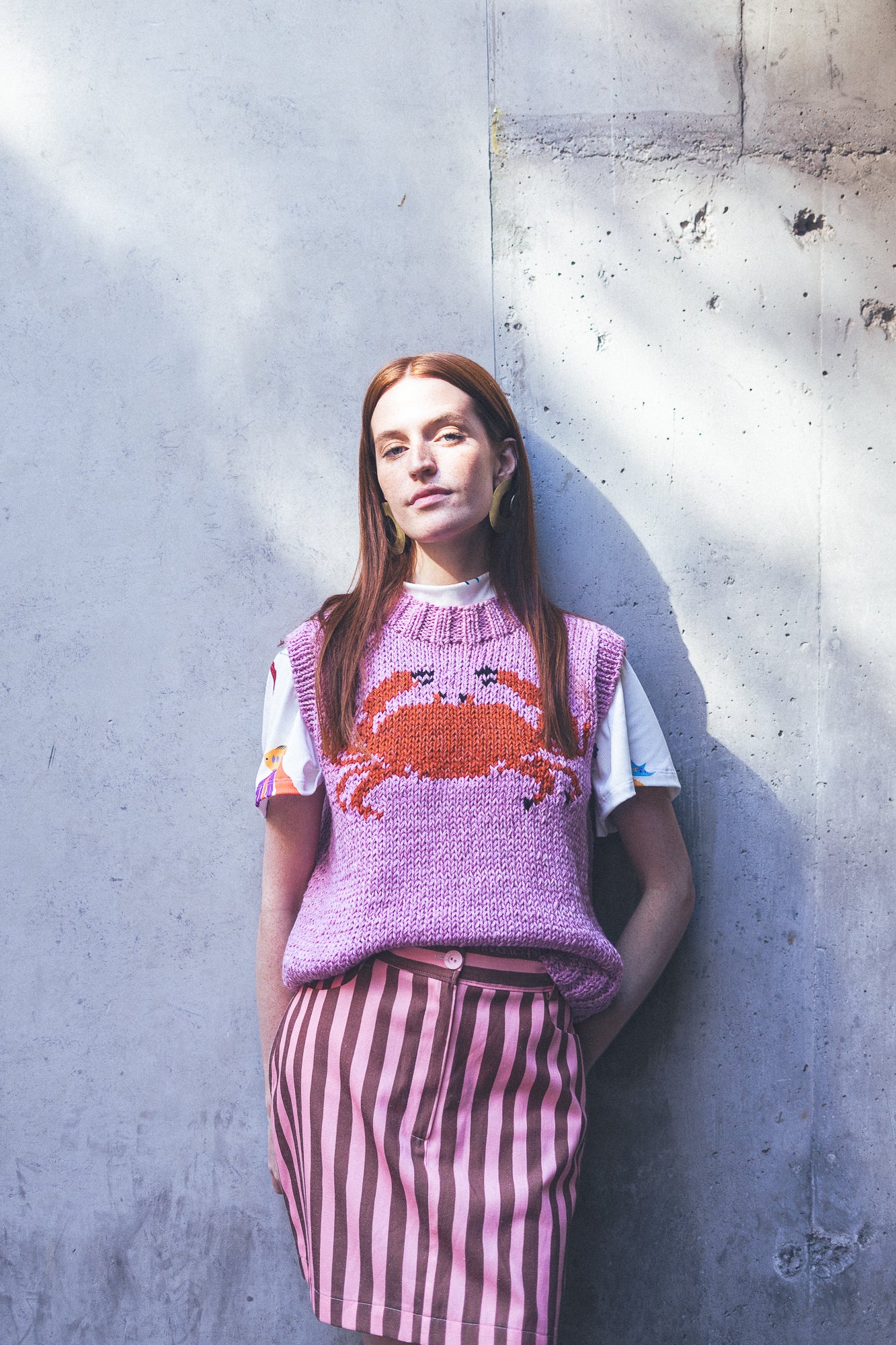 SWEATER SIN MANGAS JAIBA ROSA