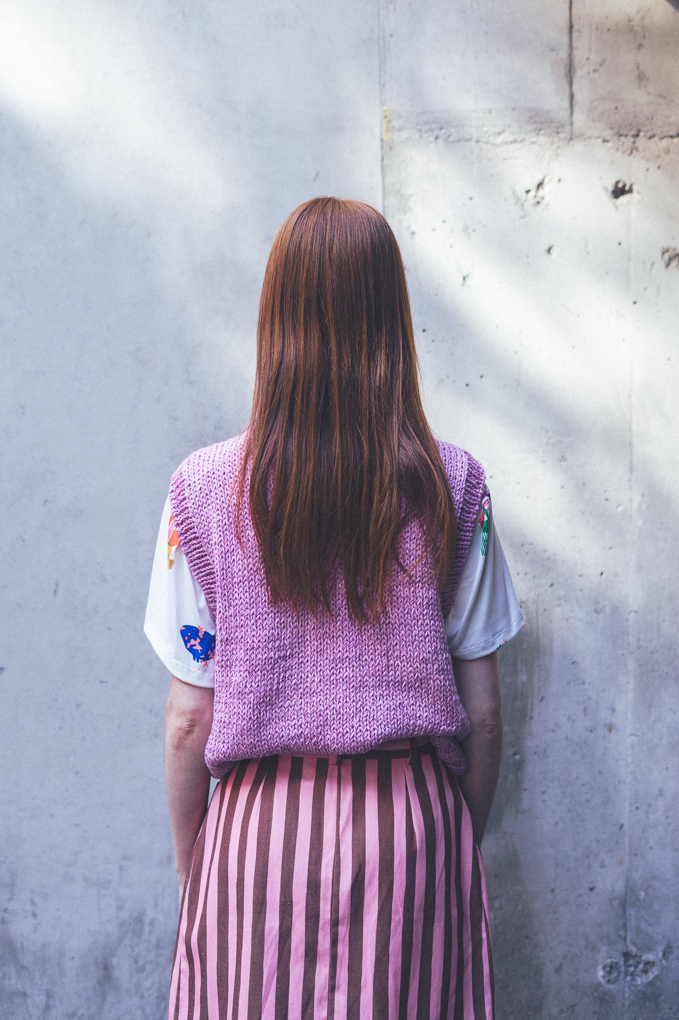 SWEATER SIN MANGAS JAIBA ROSA