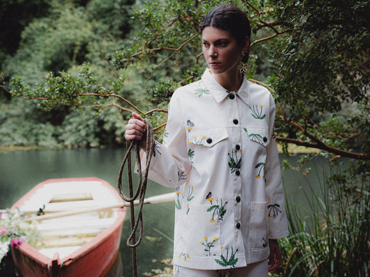 CHAQUETA POOL LARGA DIENTE DE LEON