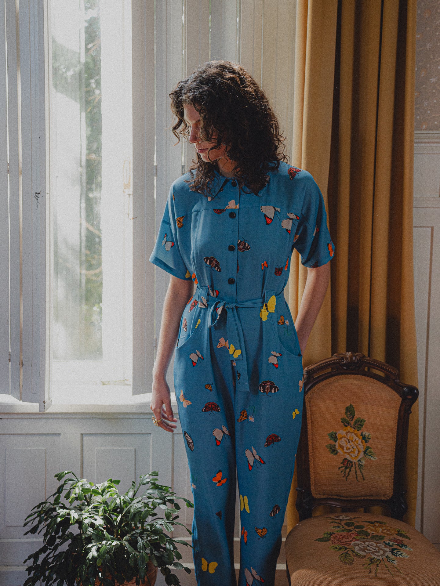 ENTERITO PINTORA MARIPOSAS CELESTE