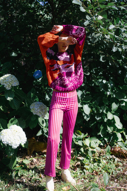 SWEATER CABALLOS ATARDECER