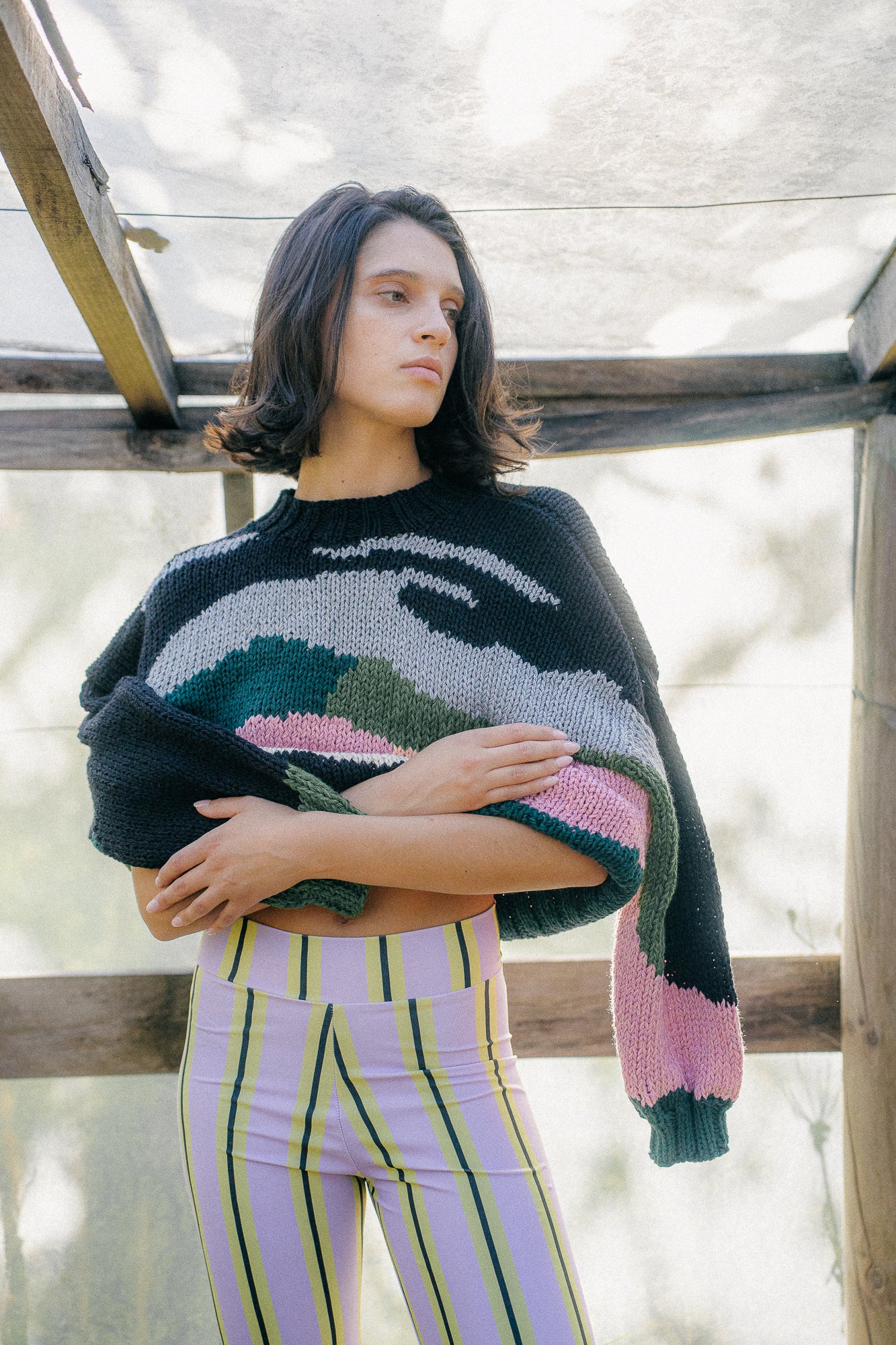 SWEATER PAISAJE DAMASCO
